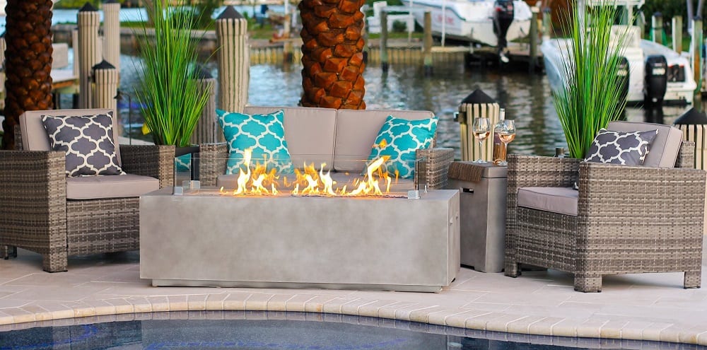 Best Propane Fire Pit Tables In 2022, Akoya Fire Pit 42